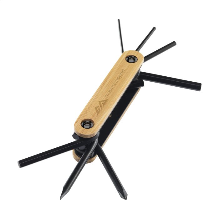 1552 Multi Tool aus Bambus und Stahl – Bild 4