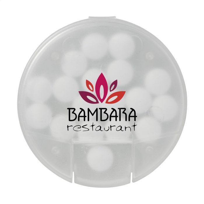 Runde Minze Pfefferminzbonbons