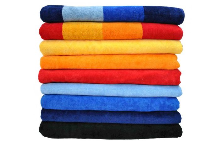 Velours Handtuch