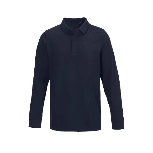 Neoblu Owen Men's Long Sleeve Polo Shirt Marines